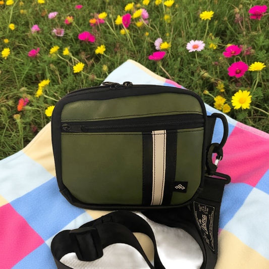 Dappled Green Speedster Crossbody