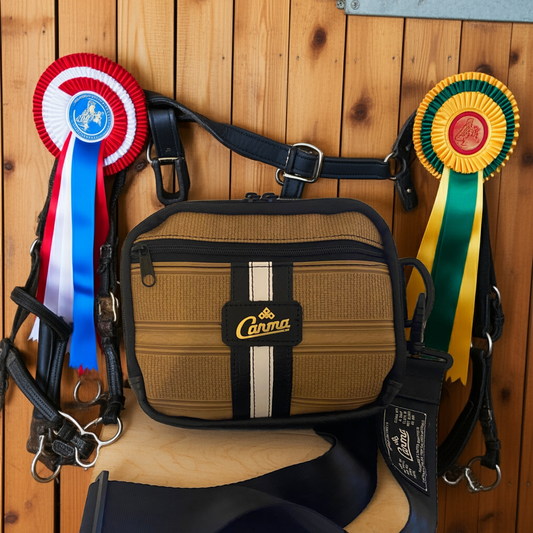 Vintage Tan Speedster Crossbody