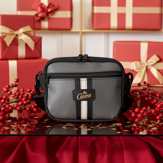 Steel Gray Speedster Crossbody