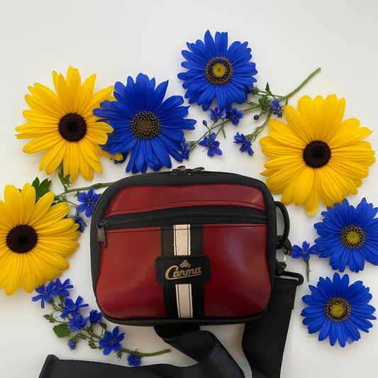 Deep Red Speedster Crossbody