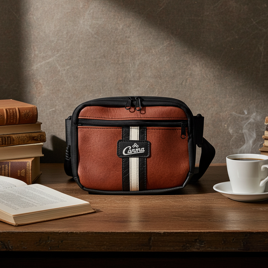 Mahogany Teakwood Speedster Crossbody