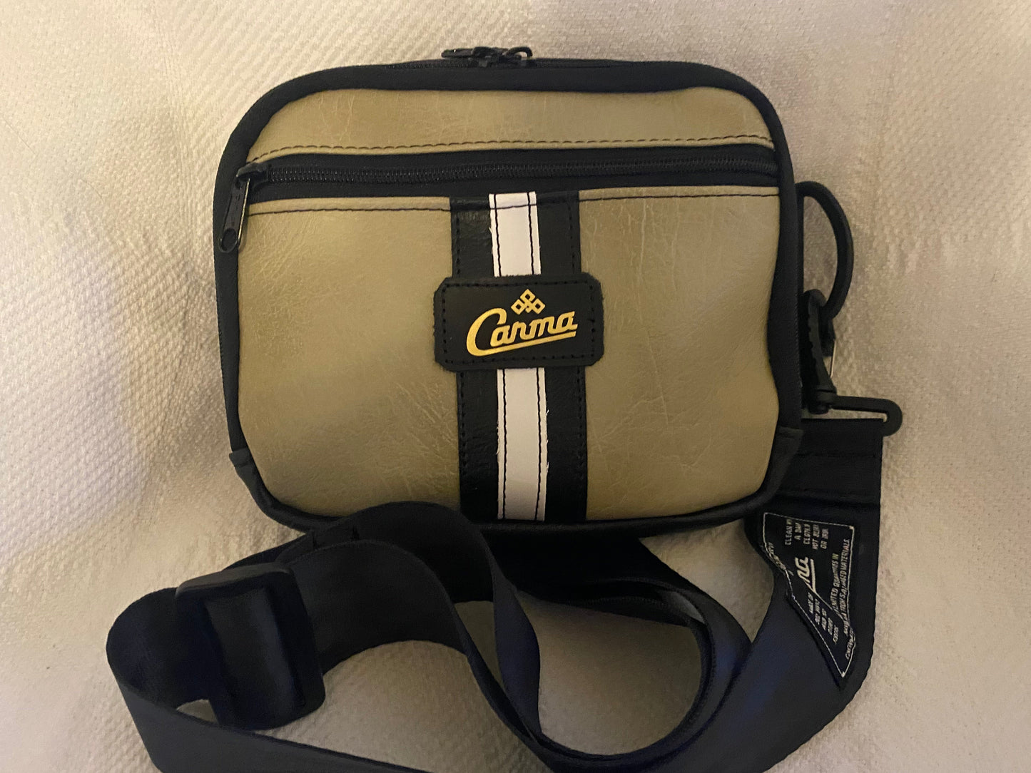 Vintage Ivory Speedster Crossbody