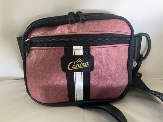 Textured Rose Pink Crossbody