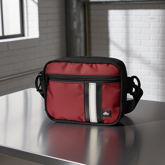 Classic Lipstick Red Speedster Crossbody