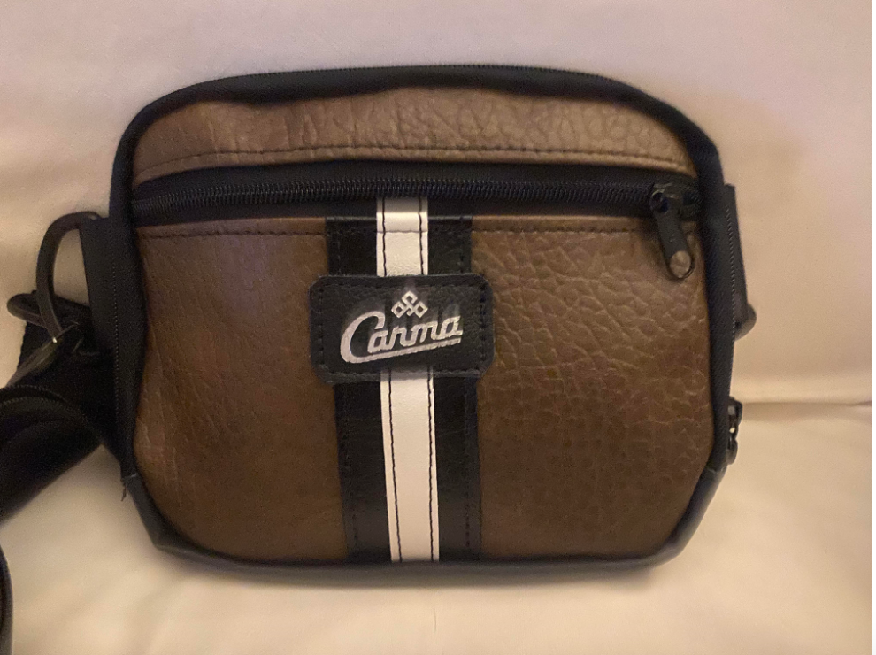 Pebbled Brown Speedster Crossbody