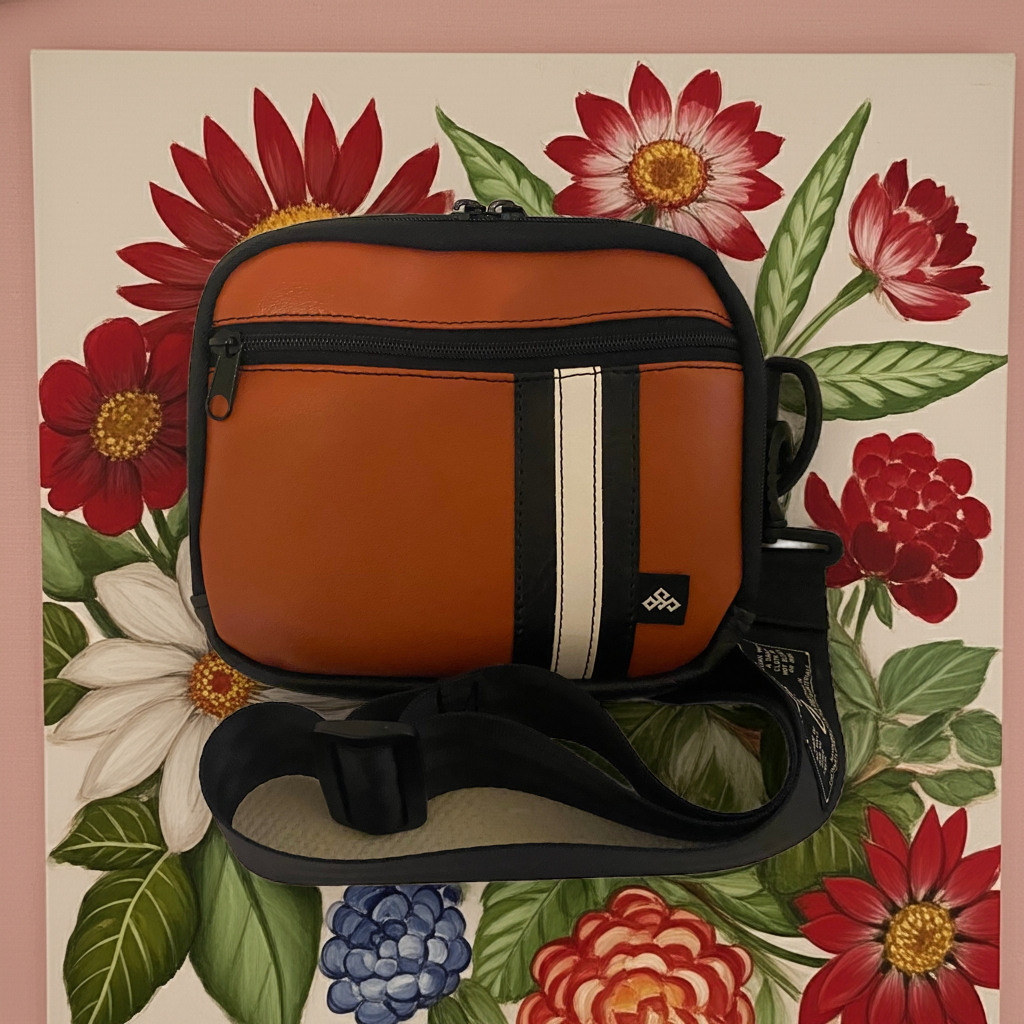 Burnt Orange Speedster Crossbody