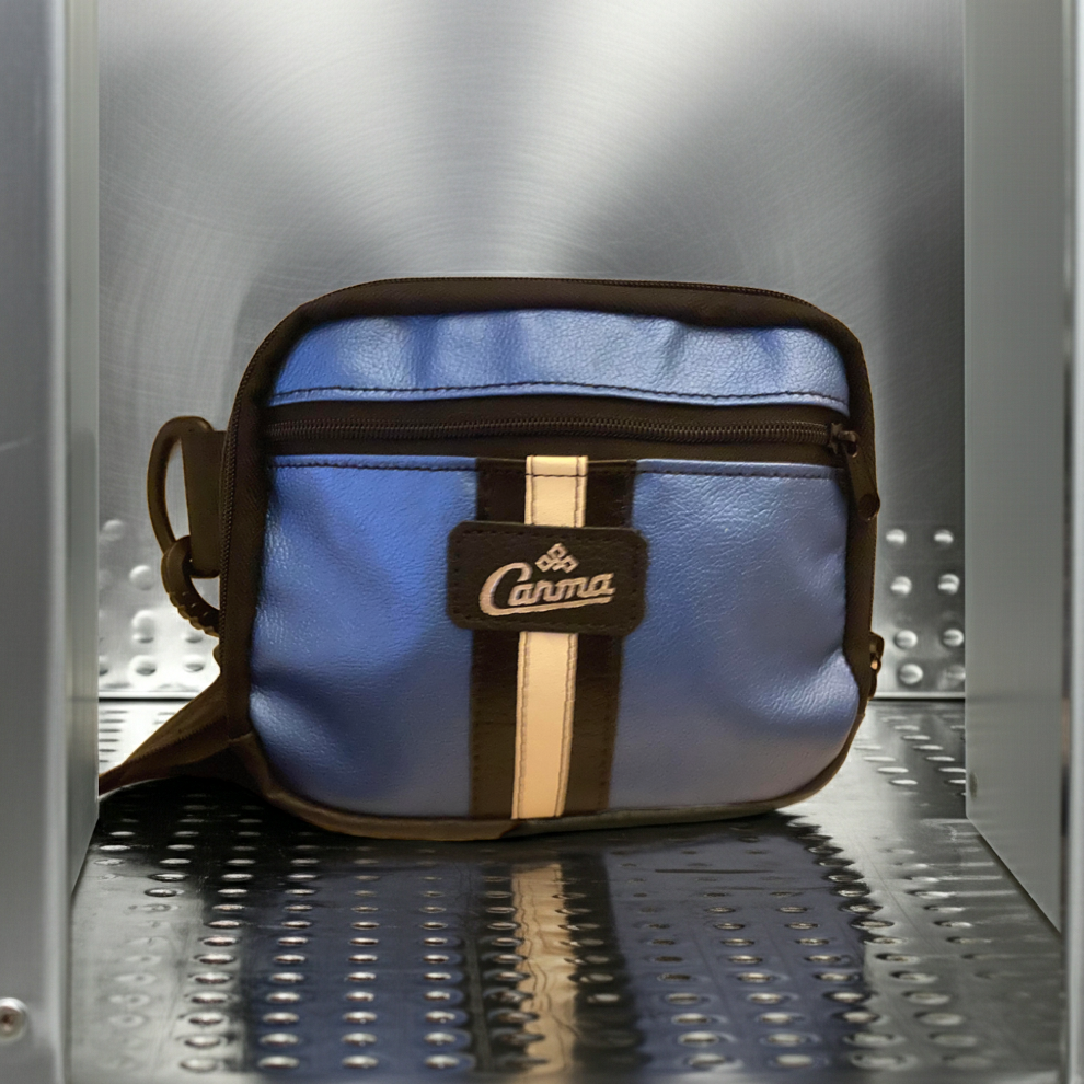 Blue Shimmer Speedster Crossbody