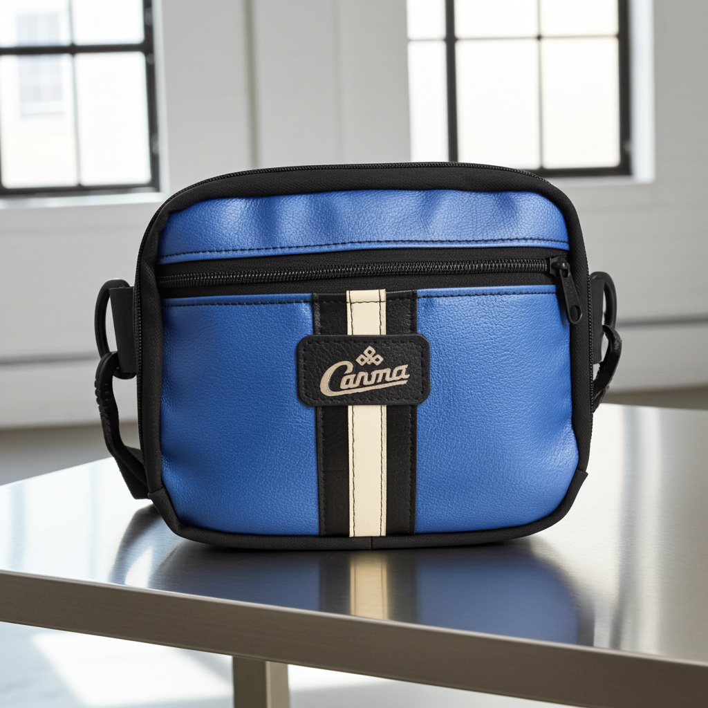 Blue Shimmer Speedster Crossbody