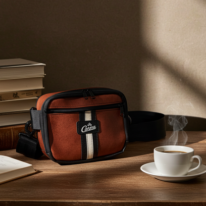 Mahogany Teakwood Speedster Crossbody