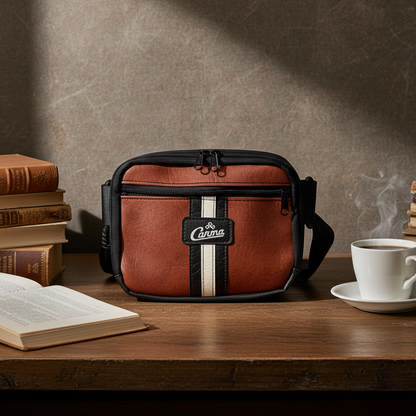 Mahogany Teakwood Speedster Crossbody