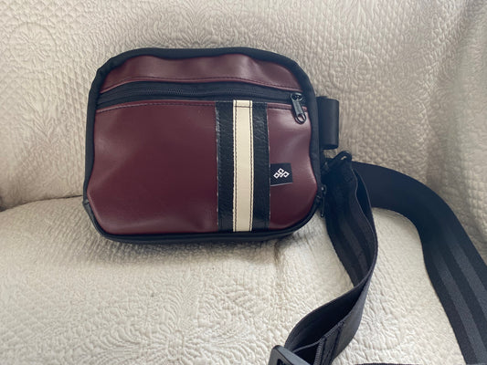 Dark Cherry Red Speedster Crossbody