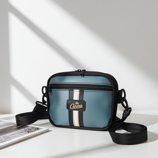 Pebble Lake Blue Speedster Crossbody