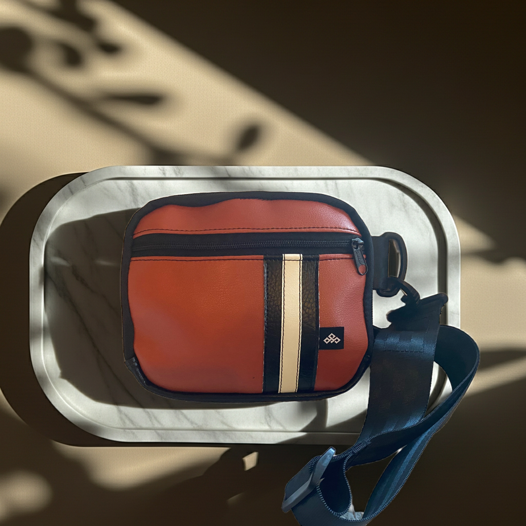 Burnt Orange Speedster Crossbody