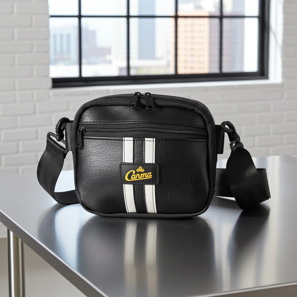 Midnight Black Speedster Crossbody