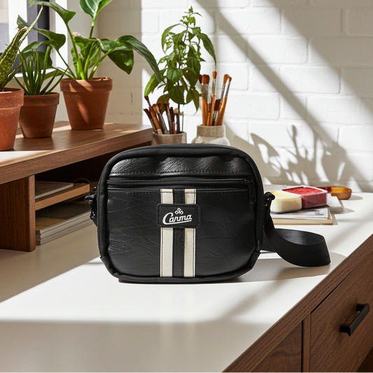 Blackest Black Speedster Crossbody