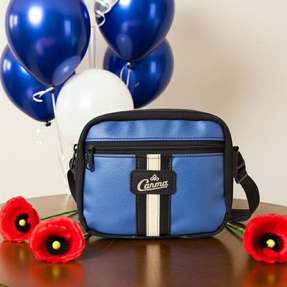 Blue Shimmer Speedster Crossbody